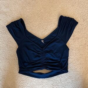 Free People Breathe Deeper Crop Tank